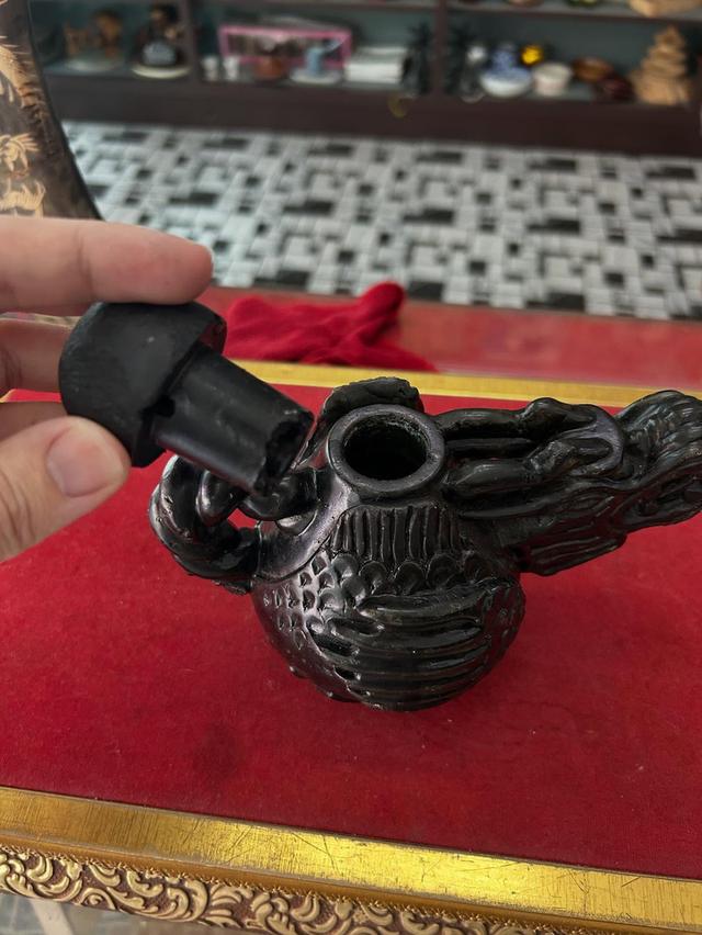 กาน้ำชามังกร ทำจากหินแกะสลัก 4