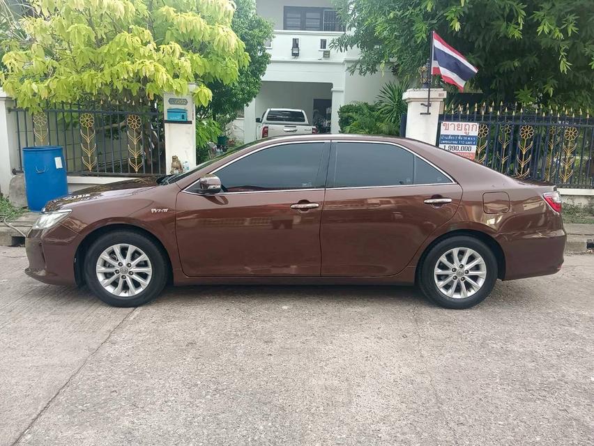 Toyota #Camry 2.0G D4S 2016 MNC เครื่อง D4S เกียร์ ออโต้ มือเดียวป้ายแดง เข้าศูนย์ทุกระยะ สีน้ำตาลรถจริงสวยกว่าในรูป✌(ไมล์166,432โล) 💸เสนอราคาเพีย รูปที่ 9