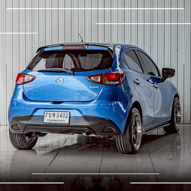 #MAZDA MAZDA2, 15 สีน้ำเงิน  โฉม ปี14-ปัจจุบัน 5Dr รถมือเดียวป้ายแดง * ไมล์น้อย 119,000โล ราคาขาย a รูปที่ 2