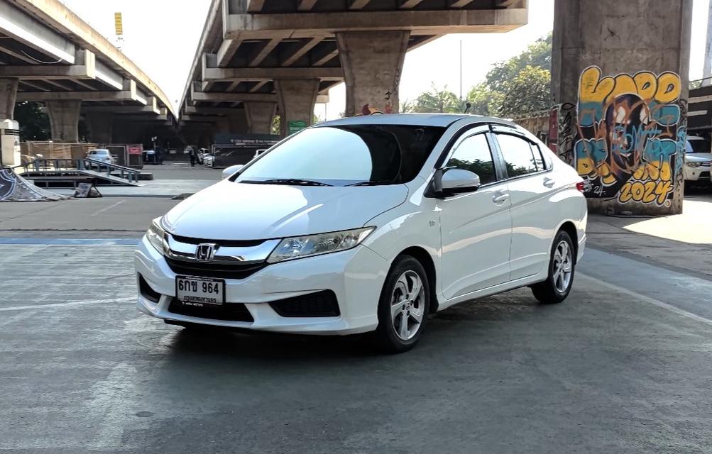 Honda City 1.5 CNG VTEC Auto ปี 2015 จดปี 2017 