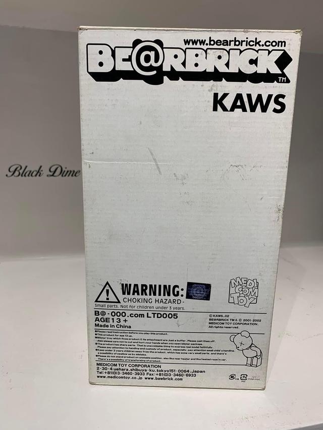 Bearbrick Kaws Grey มือสอง 3