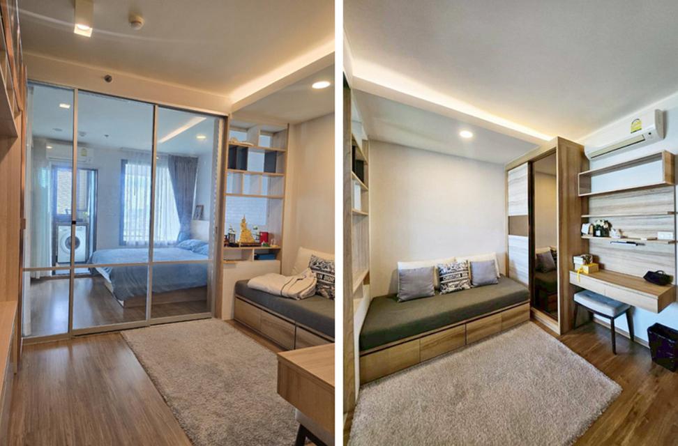 Condo U Delight Residence Riverfront Rama 3 แบบ 1 ห้องนอน ชั้น18 วิวแม่น้ำ เฟอร์ built-in 2