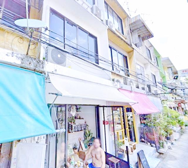 ข้าวสาร 550ม. MRTสามยอด 1.57กม. เยาวราช 3 กม. ให้เช่าตึกแถวโฮสเทล 3 ชั้น 24 ตร.วา. 290 ตร.ม. ตกแต่งพร้อมเฟอร์ฯครบ 4 นอน 1