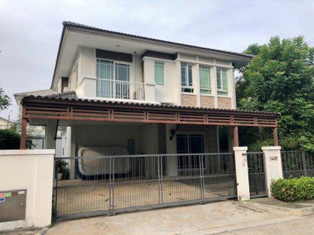 ขาย บ้านเดี่ยว ใกล้ แฟชั่นไอส์แลนด์ Manthana Ramintra - Wongwean : บ้านมัณฑนา รามอินทรา - วงแหวน 168 ตรม. 54.4 ตร.วา 1