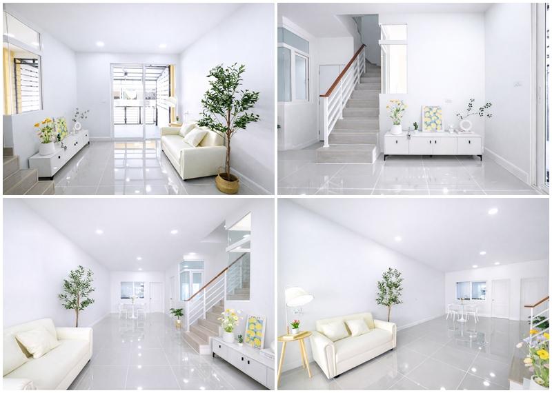 ขายราคาพิเศษ ทาวน์เฮ้าส์ 2 ชั้น ม.โกลเด้นทาวน์ โครงการ2 ขนาด 19.2 ตร.ว. 4 ห้องนอน 2 ห้องน้ำ บ้านหน้ากว้าง ฟังชั่นบ้านดีเยี่ยม รีโนเวทใหม่ทั้งหลัง 4