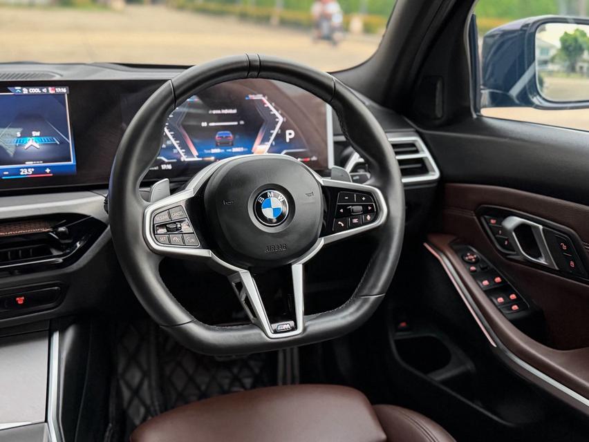 BMW 320d M-sport LCI2 ปี 2025 สีดำ โฉมใหม่ เจ้าของเดียว BSI วารันตี ถึง 2030 รูปที่ 10