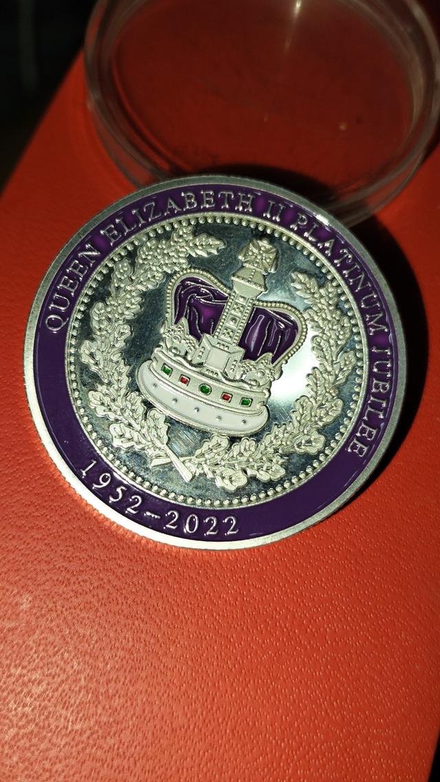 เหรียญที่ละลึก ครบรอบ king elizabeth
