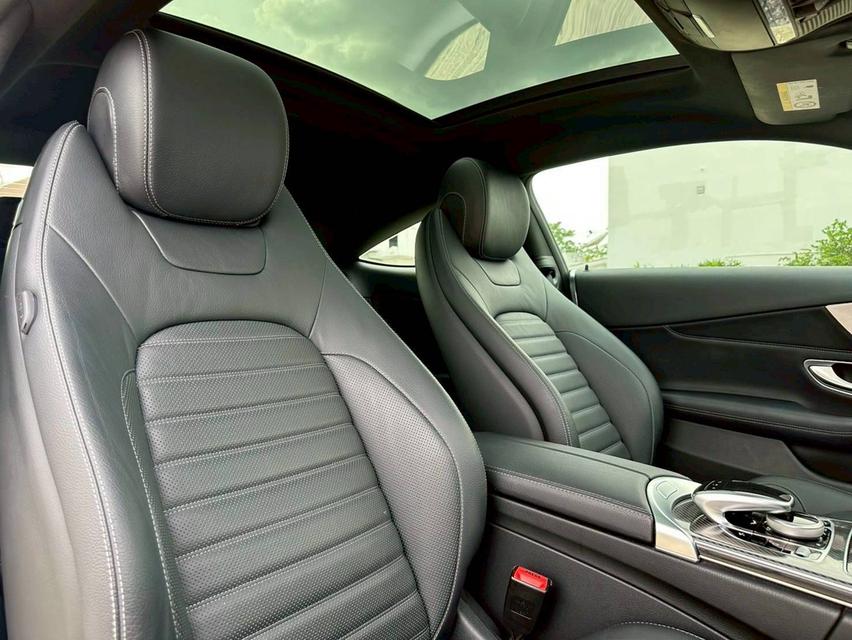 Mercedes Benz C250 Coupe AMG 9G (W205) ปี 2018 จด 2019  Mileage 64,xxx km  12