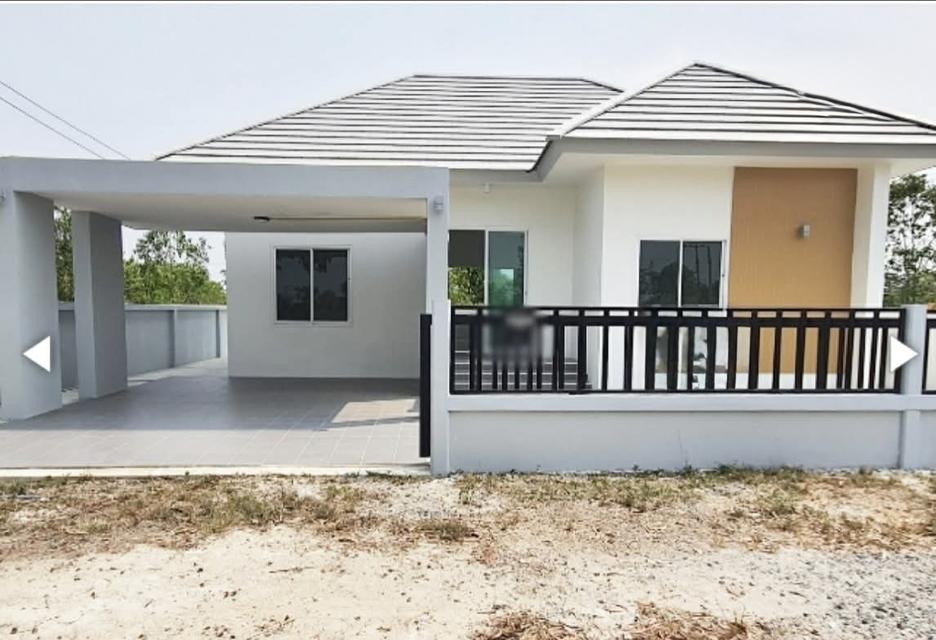 บ้านเดี่ยว อ.บ้านโพธิ์ ต.คลองขุด พื้นที่ ใช้สอย 114 ต.ร.ม. พื้นที่ 60 ตรว. 2