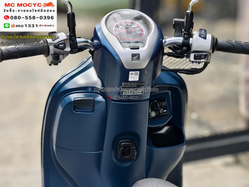 Scoopy i 2021 วิ่ง6000โล รถบ้านมือเดียว เครื่องท่อเดิม เล่มเขียวชุดโอนครบ No1210    9