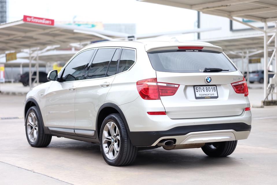 รหัสรถ TNS8016 BMW X3 2.0d HIGHLINE LCI ดีเซล ปี 2016