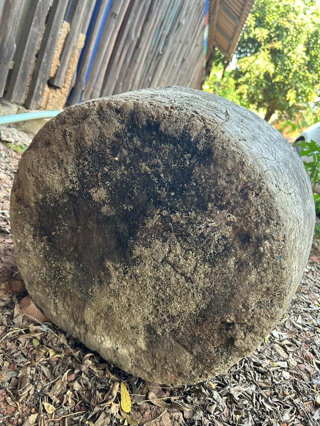 ครกไม้ตำข้าว ครกตำข้าวเปลือกสมัยโบราณ ครกตำข้าวโบราณ พร้อมสากไม้ รูปที่ 8