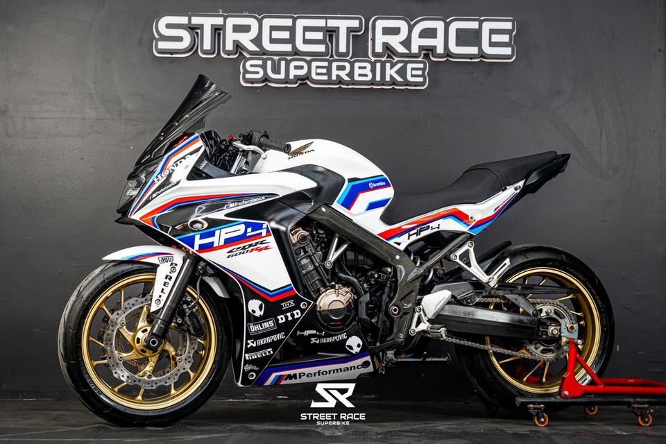 CBR650F ขาว 2017 ราคาเงินสด  125,000  บาท รูปที่ 9