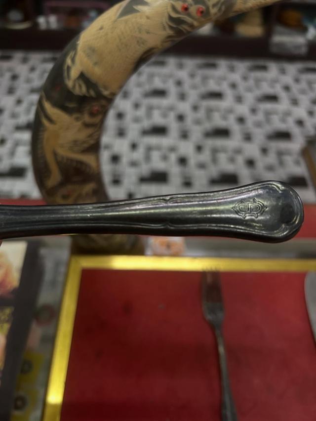 ชุดมีดซ่อม เคลือบเงิน silver plate sambonet 18-10 itay 5