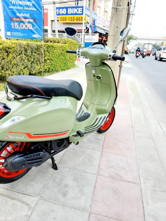 Vespa Sprint 150 i-get ABS ปี2023 สภาพเกรดA 1540 km เอกสารพร้อมโอน 6