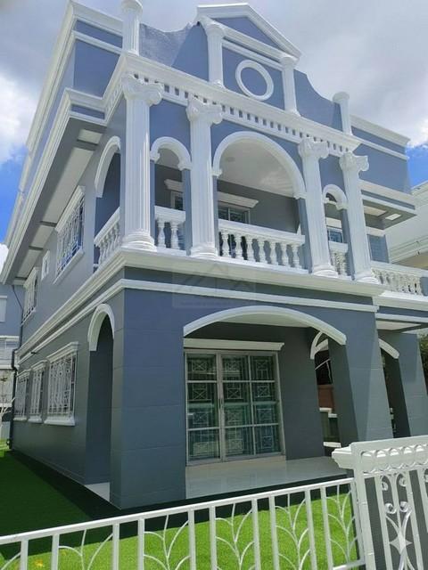 ให้เช่าบ้านเดี่ยว 2 ชั้น 55.6 ตรว. 3 ห้องนอน หมู่บ้านสวนหลวงวิลล์ ซอยเฉลิมพระเกียรติ ร.9 ซอย 28 ใกล้เมกะบางนา สวนหลวง ร. 2