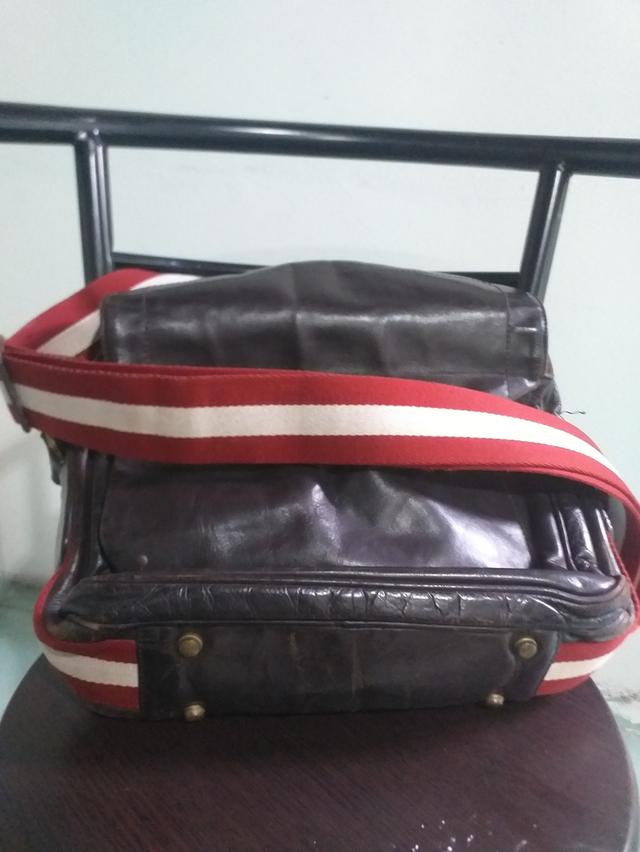 กระเป๋าสะพาย bally สีน้ำตาลมือสอง 14