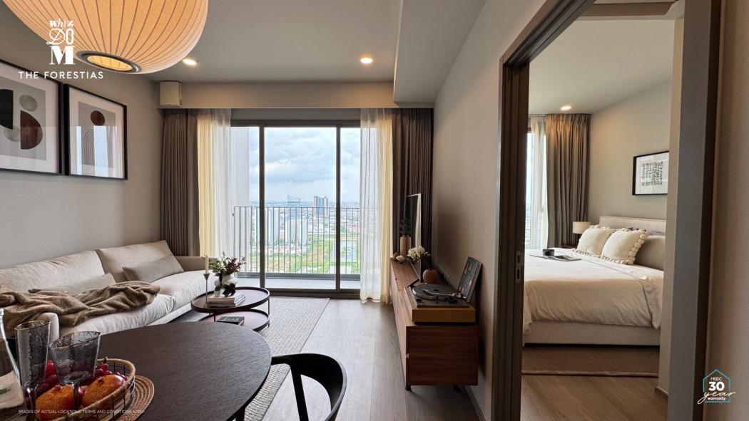 ขายคอนโด Whizdom The Forestias (วิสซ์ดอม เดอะ ฟอเรสเทียส์) ขนาด 57.58 ตรม ชั้น 21 1
