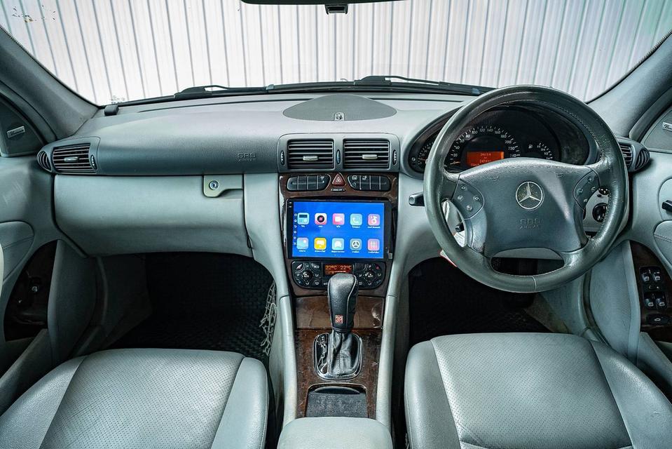 #BENZ C-CLASS, C180 1.8 KOMPRESSOR ELEGANCE ปี 2005 สีดำ�โฉม W203 ปี00-08(เลขไมล์ 247,410)ราคาขายตัด(เงินสด) 128,000.- (ขายเงินสดเท่านั้น) รูปที่ 14