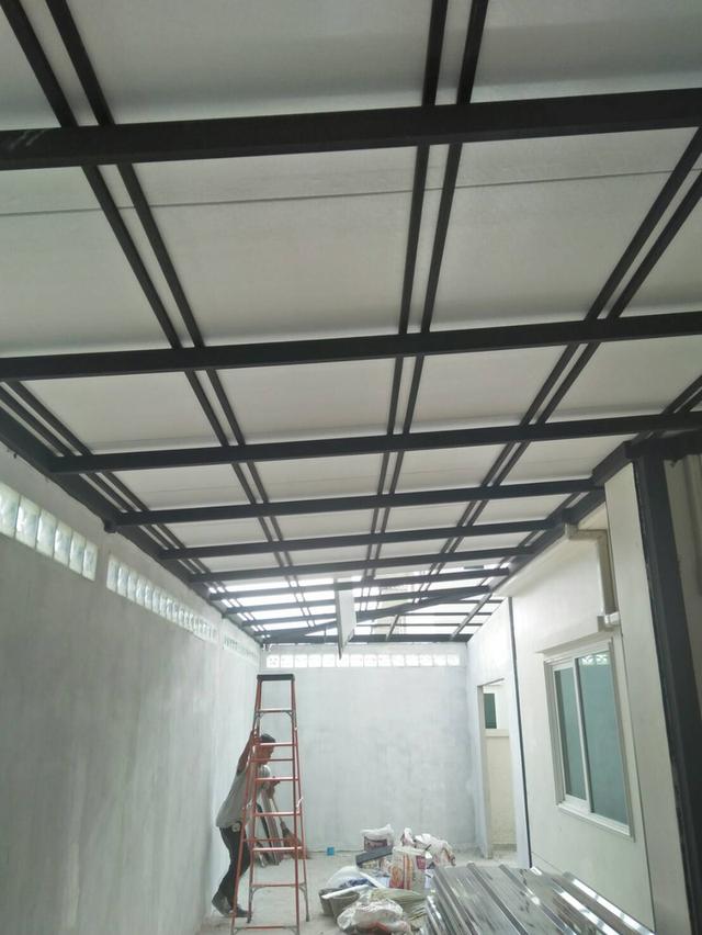 ต่อเติมโครงหลังคาบ้าน แบบครบจบที่เดียว รูปที่ 19