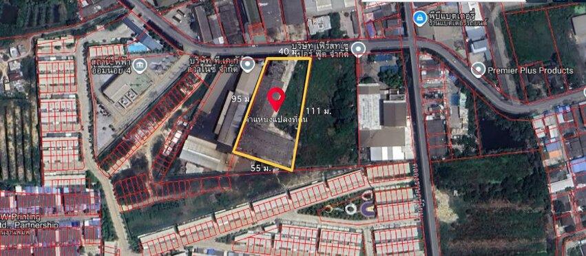 ขายโรงงาน 2 หลัง มี รง.4 เนื้อที่ 2-3-82 ไร่ ซอยสุขาภิบาล 2 ถนนพุทธมณฑลสาย 4 ตำบลอ้อมน้อย อำเภอกระทุ่มแบน จังหวัดสมุทรสาคร 13