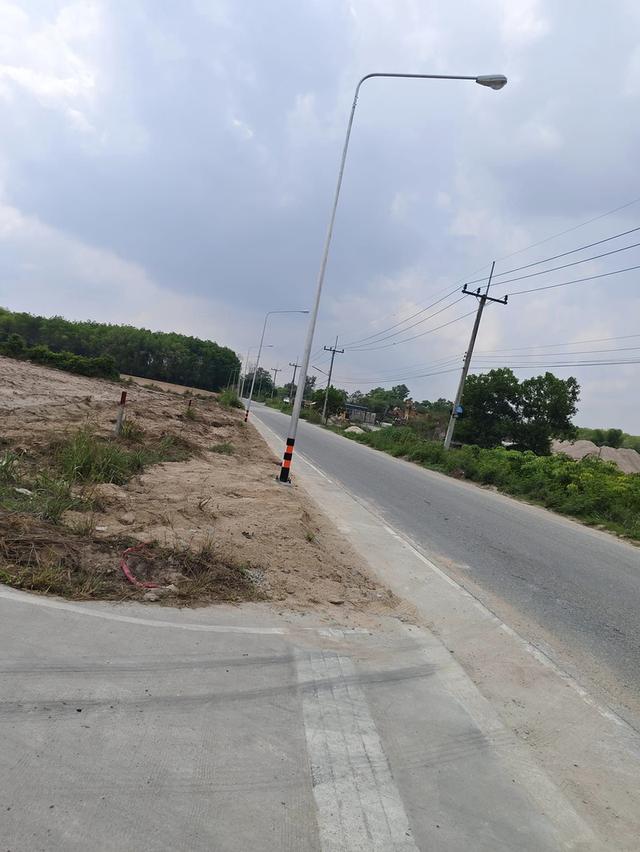 ขายที่ดินมาบยางพร 3 ไร่ ติดถนนคอนกรีต ใกล้นิคมจีน-8กม. อ.ปลวกแดง ระยอง