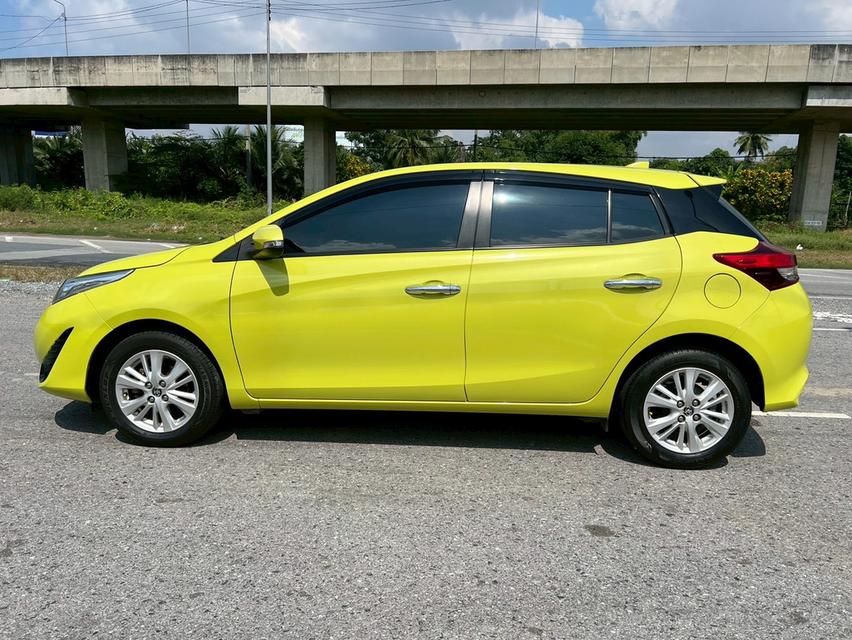 Toyato yaris 1.2G hatchback ปี 2018 จด 2019 รถบ้าน สภาพสวย ไม่เคยชน ตะเข็บเดิมๆทั้งคัน 2