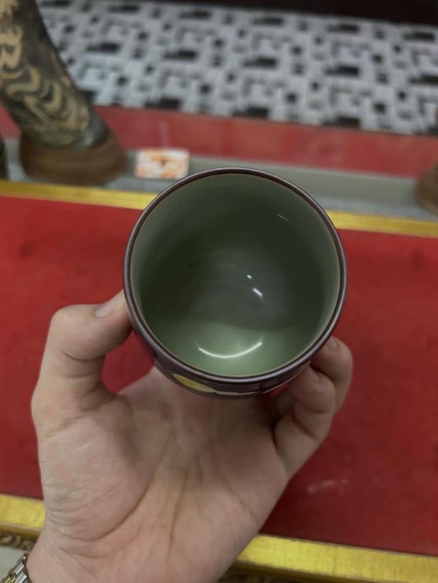 แก้วดินเผา แก้วมัดฉะ 2