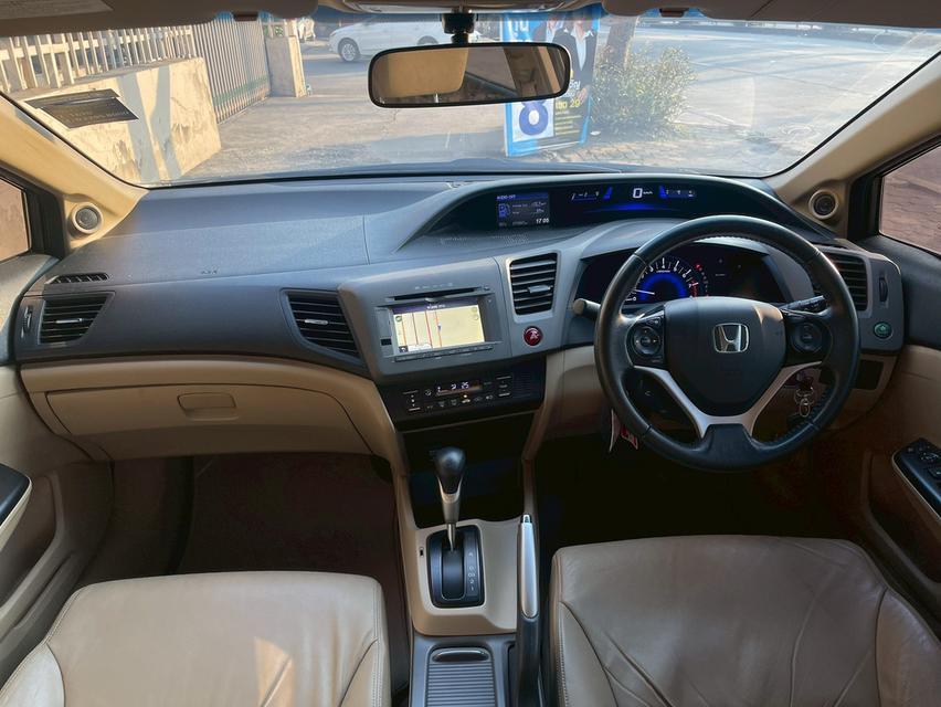 รหัสรถ PJP1464 2012 HONDA CIVIC 1.8 E Navi (สีน้ำตาล) 11