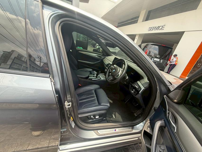 BMW 530e 2.0 M-sport G30 2020 สีเทา รูปที่ 4