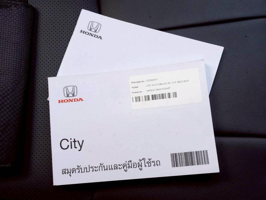 HONDA CITY 1.0 TURBO SV Hatchback ปีจด 2023 ♨️ #ประกันเครื่องเกียร์3ปี/ 30,000 km.♨️ รูปที่ 18
