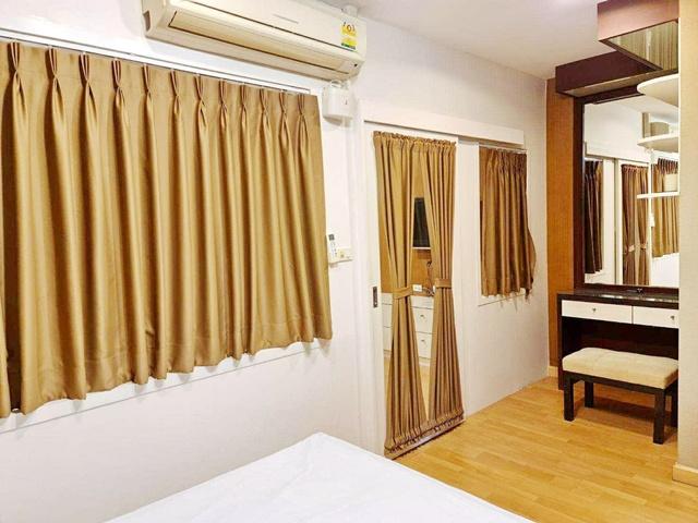 BTS เซนต์หลุยส์ 200 ม. ให้เช่าคอนโดชั้น10 48ตร.ม.เซ็นทรัล บางรัก 1.5 กม..2แอร์ พร้อมเฟอร์ฯ 1 นอน 1 น้ำ ถ. สาทรใต้ 5