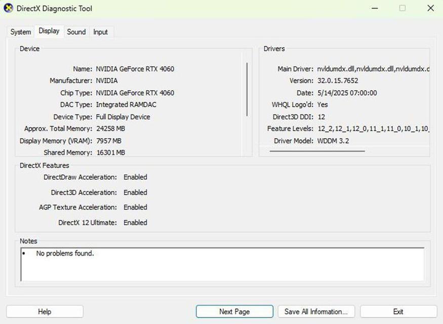 NVIDIA GeForce RTX 4060 3