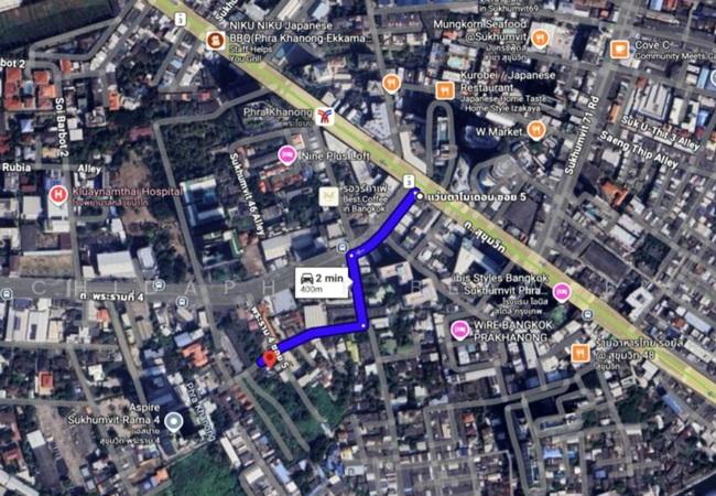 ขายที่ดิน ซอยสุขุมวิท 46 คลองเตย กรุงเทพมหานคร เนื้อที่ 208 ตร.ว. พร้อมสิ่งปลูกสร้าง 10