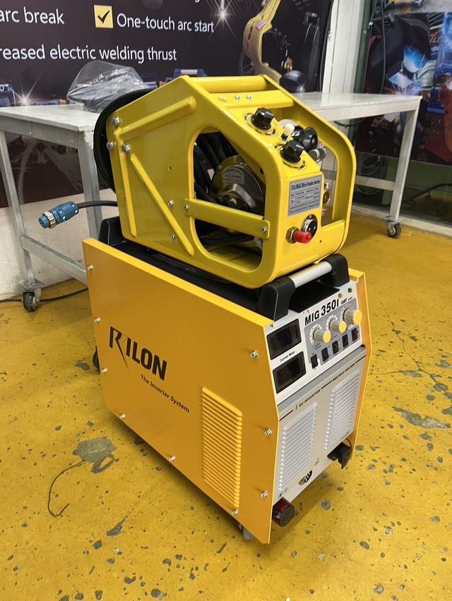 MIG350I 380V RILON เครื่องเชื่อมซีโอทู ฟีดแยก เชื่อมฟักซ์คอร์ รูปที่ 3