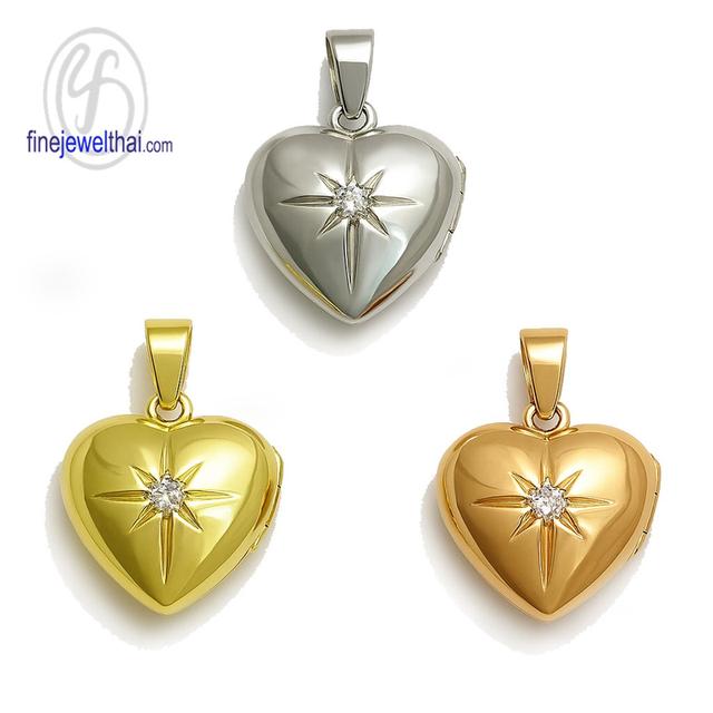 Finejewelthai MID YEAR SALE เครื่องประดับแท้ จี้ล็อกเก็ต ทรงหัวใจ
