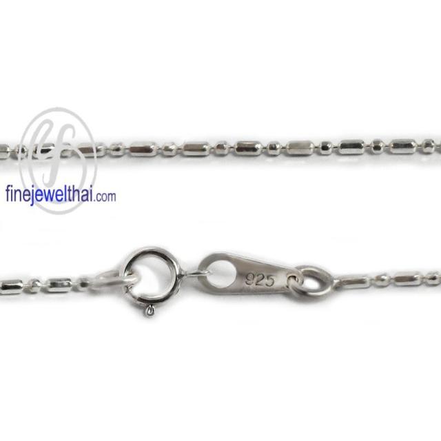 Finejewelthai สร้อยคอ-สร้อยคอเงินแท้-LMD012_16