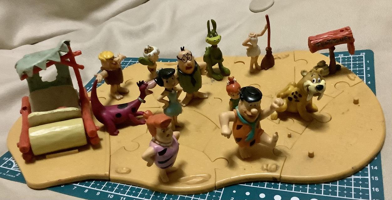 มนุษย์หินฟริ้นท์สโตน7-11มือสอง(ขายยกชุด)