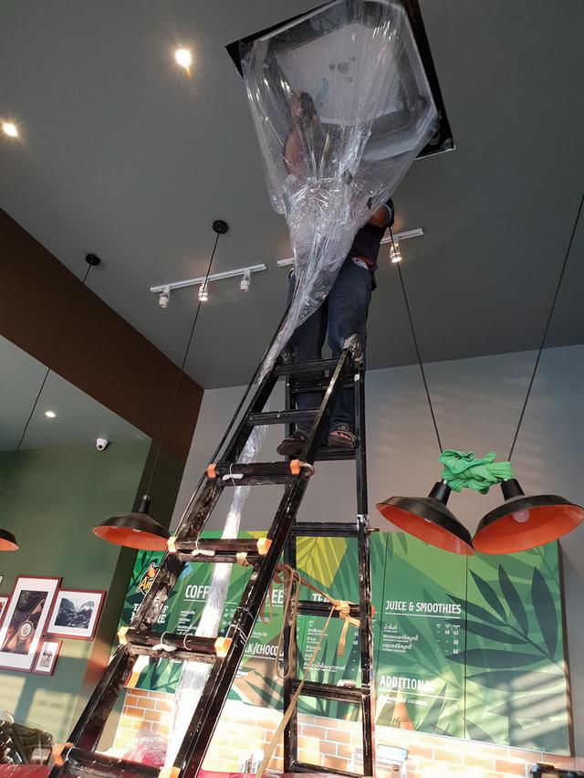 ล้างแอร์ลาดกระบัง ซ่อมแอร์ร่มเกล้า ย้ายแอร์เคหะร่มเกล้า ติดตั้งแอร์ฉลองกรุง รูปที่ 9