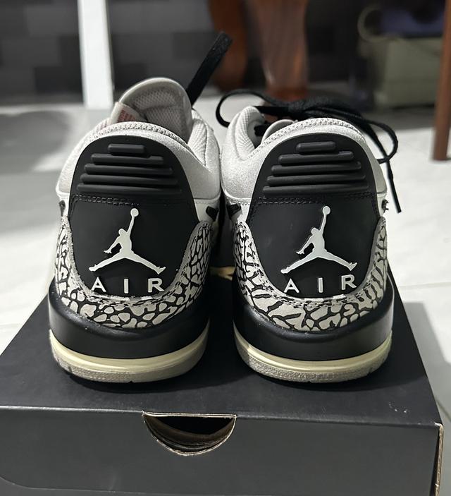 Jordan Legacy 312 Low Tech Grey Fire Red Black (GS) มือสอง 4