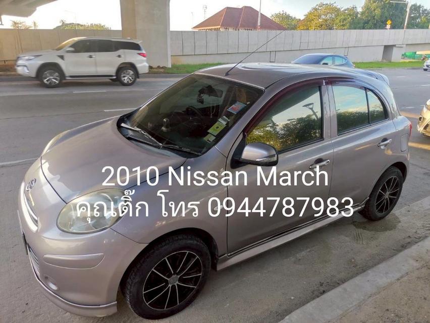 รถ Nissan march 2010 2