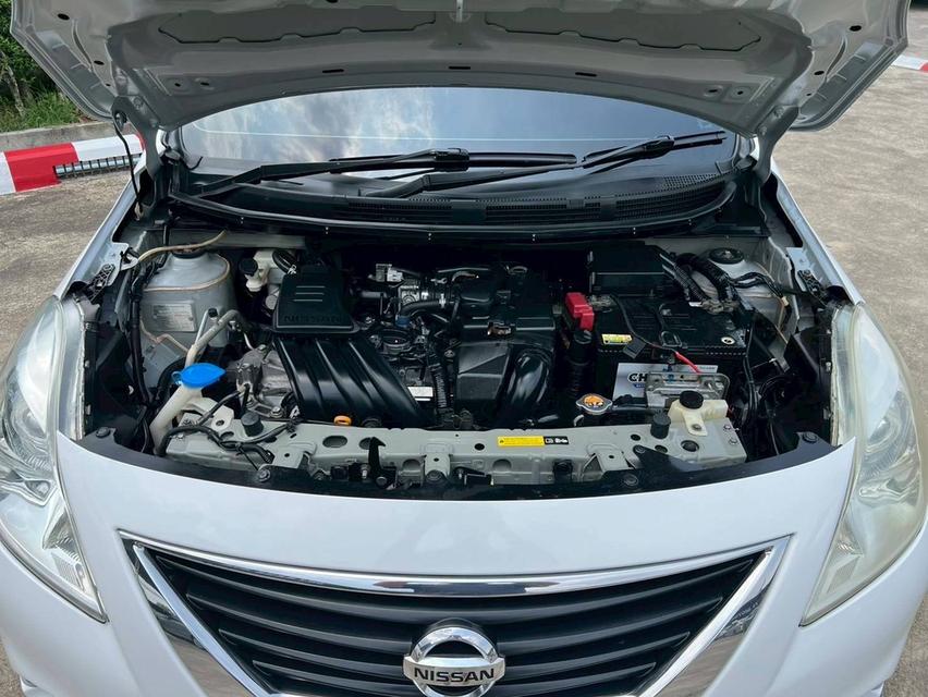 Nissan Almera 1.2VL AT ปี2012 สีขาว🔥🔥ราคา 129,000 บาท🔥🔥- ไมล์ 17x,xxx Km. รูปที่ 17