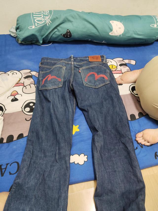 กางเกงยีนส์ มือ2 EVISU NO2 33×32 รูปที่ 2