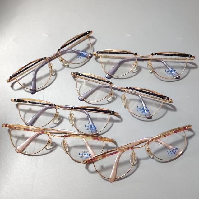 กรอบแว่นตาวินเทจ ญี่ปุ่น ยุค 80,90 ไทเทเนี่ยมเกรดพรีเมี่ยม น้ำหนักเบา by Citizen เก่าเก็บไม่ผ่านการใช้งาน ทรงสวยคลาสสิค รูปย่อยที่ 1
