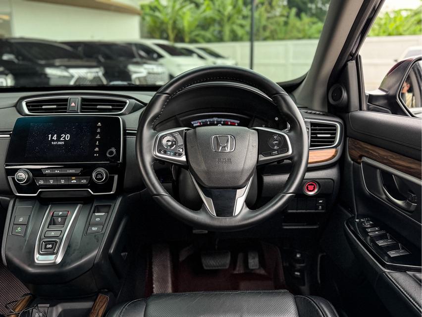 รหัสรถ WRT4445 2017 HONDA CRV 1.6 EL โฉม ปี17-23 สีดำ เกียร์ออโต้ ดีเซล 4WD รุ่นTOPสุด 7