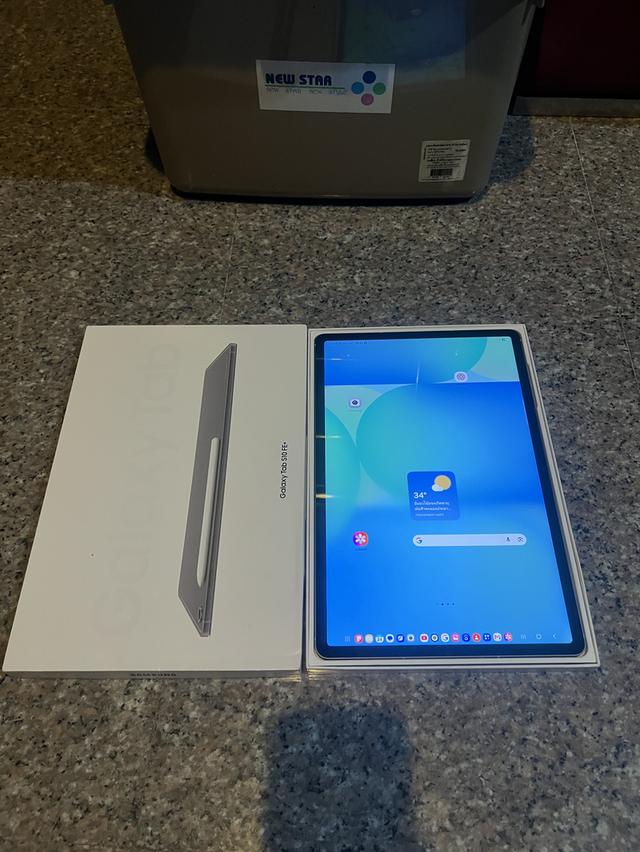 ขายSamsungTabS10FEPlusสีMoonstone256กิ๊กRam12มีกล่อฃใช้งานดีถูหๆ