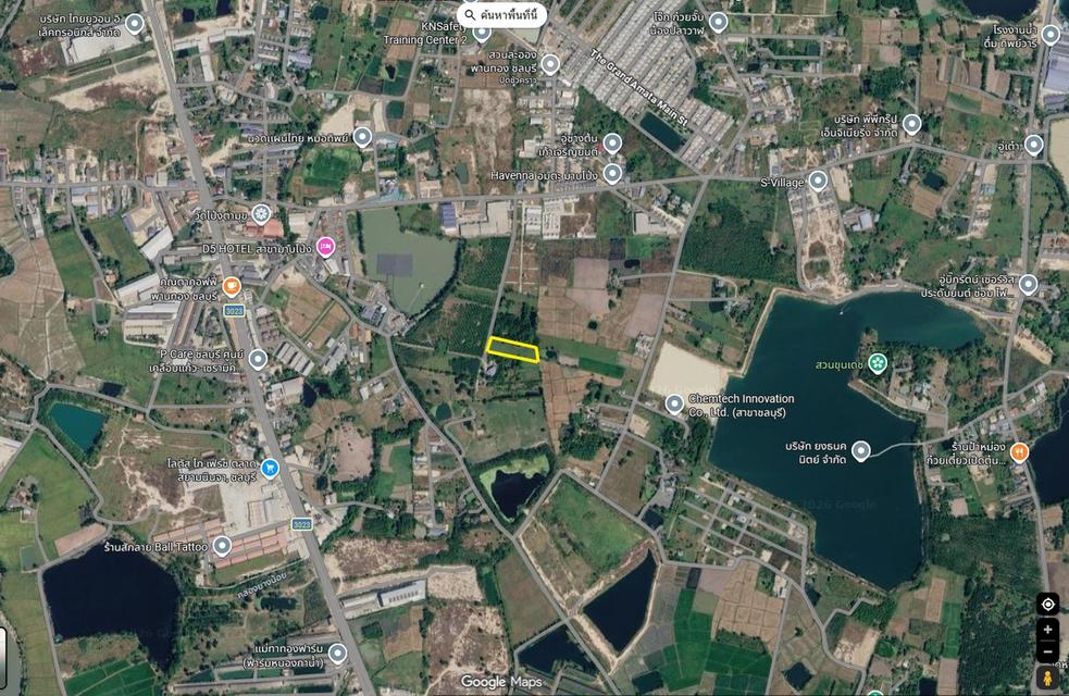 ขายที่ดิน 3ไร่ อ.พานทอง จ.ชลบุรี 2