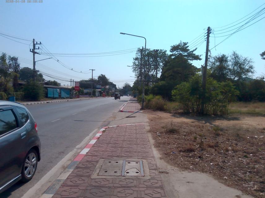 ที่ดินเปล่า ใกล้ถนนหลัก 2ไร่ 3งาน เหมาะสำหรับลงทุน 4