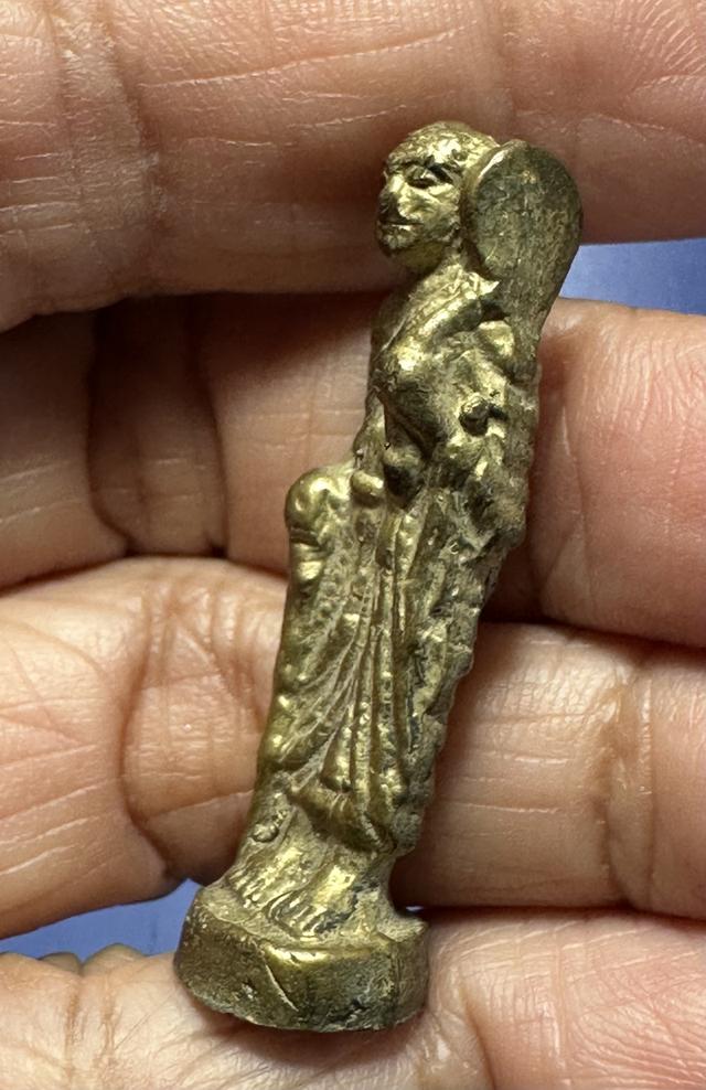 🙏รูปหล่อพระสีวลี ไม่ทราบที่🙏พระสังขจาย เนื้อเมฆพัตร องค์ละ 550 รูปที่ 4