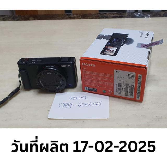 ขายกล้อง sony zv1 ซื้อมามือ1 ขายมือสองสภาพใหม่อายุไม่ถึง 1 ปี รูปที่ 1